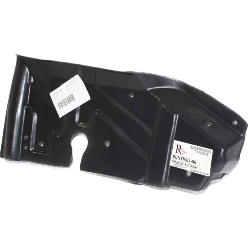 HYUNDAI ELANTRA  FRONT SIDE SPLASH SHIELD RIGHT (Passenger Side) (ENG SIDE CVR) OEM#291202D000 2001-2006 PL#HY1228106