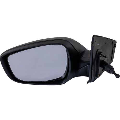 HYUNDAI ACCENT HATCHBACK DOOR MIRROR LEFT (Driver Side) MANUAL (W/CABLE)(TEX) OEM#876101R260 2012-2017 PL#HY1320265