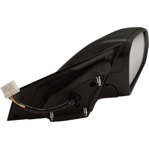 HYUNDAI SONATA DOOR MIRROR RIGHT (Passenger Side) PWR/HTD/SIGNAL (W/BSD)(WO/MEMORY)(GLOSS-BLACK BASE/PRM CVR) OEM#87620C2060 2015-2017 PL#HY1321228