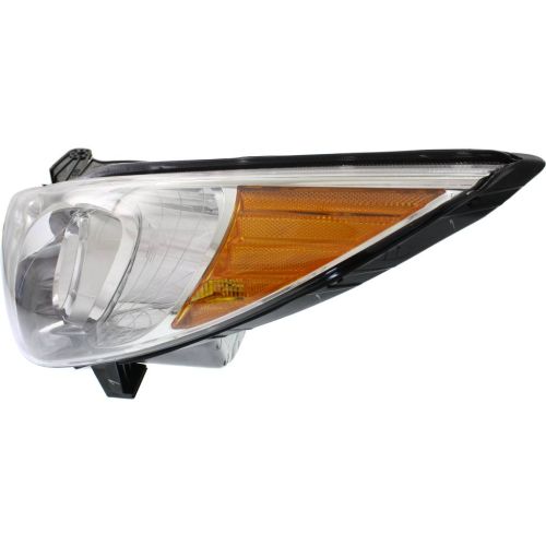 HYUNDAI SONATA HEAD LAMP ASSEMBLY LEFT (Driver Side) (HALOGEN) (SE/LTD)(CHR BEZEL) **CAPA** OEM#921013Q100 2011-2014 PL#HY2502157C
