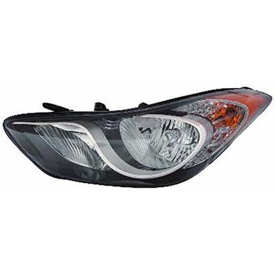 HYUNDAI ELANTRA SEDAN  HEAD LAMP ASSY LEFT (Driver Side) (KOREA) OEM#921013X050 2011-2013 PL#HY2502164