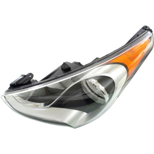 HYUNDAI VELOSTER HEAD LAMP ASSEMBLY LEFT (Driver Side) (WO/TURBO)(WO/PROJECTOR) **CAPA** OEM#921012V000 2012-2017 PL#HY2502168C