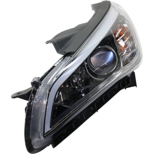 HYUNDAI SONATA  HEAD LAMP ASSY LEFT (Driver Side) (HALOGEN W/DRL)(SE/ECO) OEM#92101C2050 2015-2017 PL#HY2502201