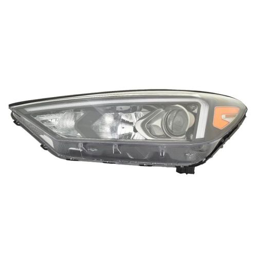 HYUNDAI TUCSON  HEAD LAMP ASSY LEFT (Driver Side) (HALOGEN)(W/LED POSITION LAMP) **CAPA** OEM#92101D3650 2019-2021 PL#HY2502235C