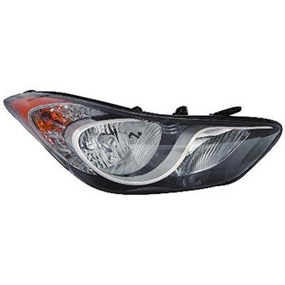 HYUNDAI ELANTRA COUPE  HEAD LAMP ASSY RIGHT (Passenger Side) OEM#921023X050 2013-2014 PL#HY2503164