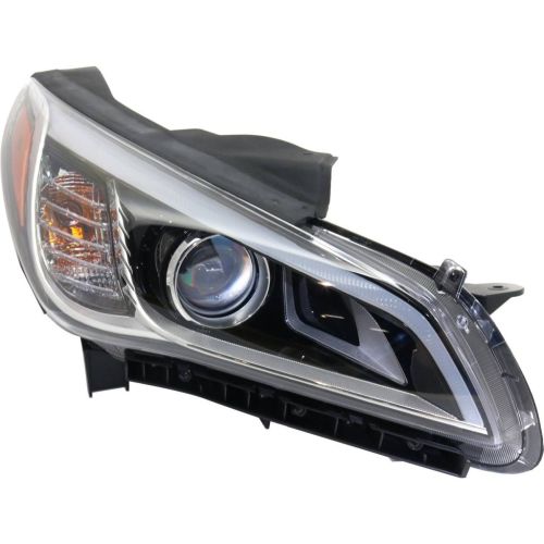 HYUNDAI SONATA  HEAD LAMP ASSY RIGHT (Passenger Side) (HID) OEM#92102C2100 2015-2016 PL#HY2503184