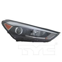 HYUNDAI TUCSON  HEAD LAMP ASSY RIGHT (Passenger Side) (HALGEN)(W/ LED POSITION LAMP) OEM#92102D3150 2016-2018 PL#HY2503200