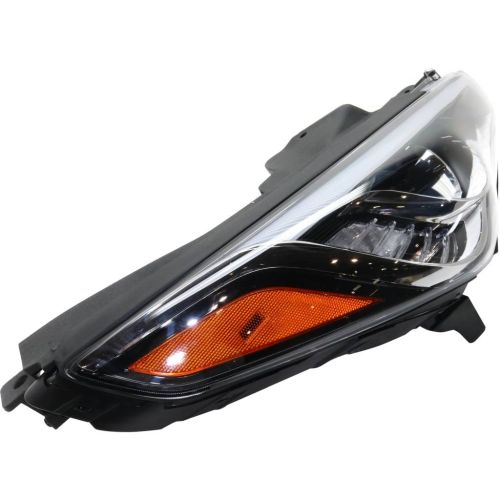 HYUNDAI SONATA  HEAD LAMP ASSY RIGHT (Passenger Side) (HALOGEN W/DRL)(SE/ECO) OEM#92102C2050 2015-2017 PL#HY2503201