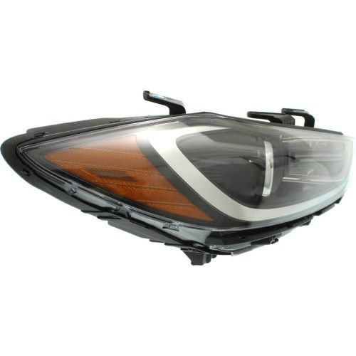HYUNDAI ELANTRA SEDAN HEAD LAMP ASSEMBLY RIGHT (Passenger Side) (HALOGEN)(W/LED DRL IN BMP)(KOREA)(EXC SPORT)**CAPA** OEM#92102F2050 2017-2018 PL#HY2503204C