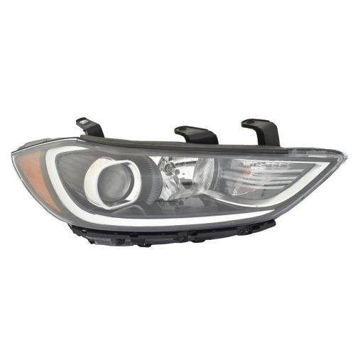 HYUNDAI ELANTRA SEDAN  HEAD LAMP ASSY RIGHT (Passenger Side) (DEPO REDESIGN)(HID)(2.0L)(USA) OEM#92102F3200 2017-2018 PL#HY2503226