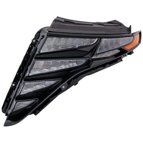HYUNDAI TUCSON DAYTIME RUNNING LAMP ASSY LEFT (Driver Side) (Driver Side) BLACK (SE/SEL)(KOREA) **CAPA** OEM#92207N9160 2022-2024 PL#HY2562119C