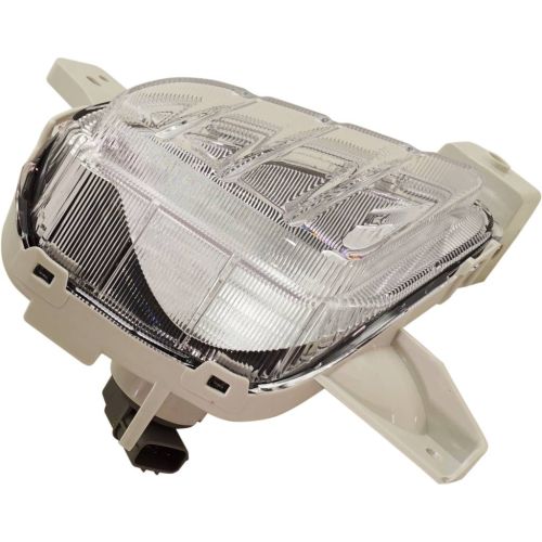 HYUNDAI SONATA DAYTIME RUNNING LAMP ASSEMBLY RIGHT (Passenger Side) (BULB)(STD BMP)**CAPA** OEM#92208C1550 2018-2019 PL#HY2563106C