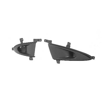 HYUNDAI ELANTRA SEDAN FOG LAMP COVER RIGHT (Passenger Side) BLACK OEM#865242H001 2007-2010 PL#HY2599103
