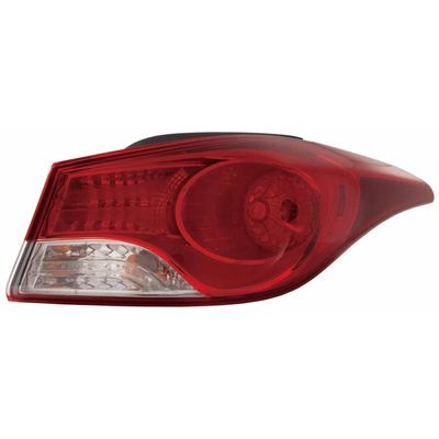 HYUNDAI ELANTRA COUPE TAIL LAMP ASSEMBLY RIGHT (Passenger Side) **CAPA** OEM#924023X050 2013 PL#HY2805120C