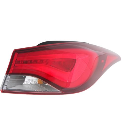 HYUNDAI ELANTRA COUPE TAIL LAMP ASSEMBLY RIGHT (Passenger Side) (OUTER)(LED) OEM#924023X310 2014 PL#HY2805133