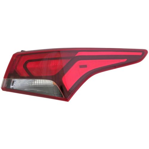 HYUNDAI ACCENT SEDAN TAIL LAMP ASSY RIGHT (Passenger Side) OUTER (BULBS) **CAPA** OEM#92402J0010 2018-2022 PL#HY2805156C