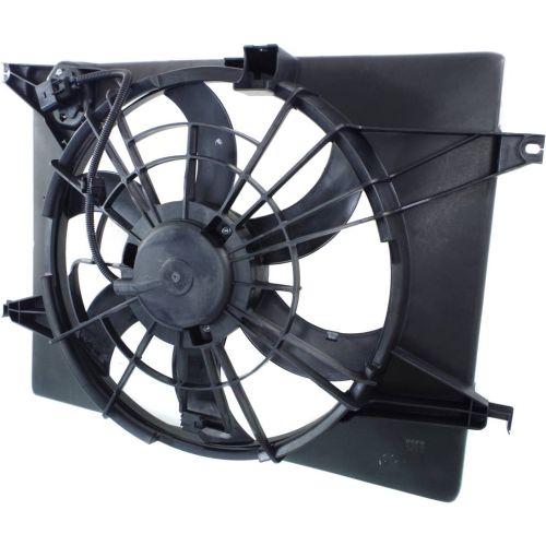 KIA OPTIMA HYBRID RADIATOR & A/C FAN ASSEMBLY (SINGLE FAN) OEM#253804R280 2011-2013 PL#HY3115139