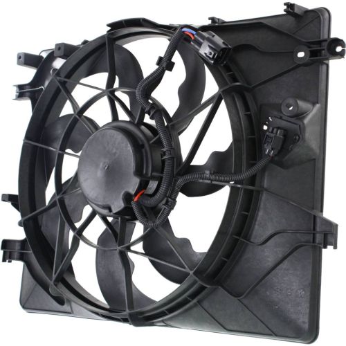 HYUNDAI GENESIS COUPE RADIATOR & A/C FAN ASSEMBLY (3.8L) OEM#253802M280 2013-2016 PL#HY3115148