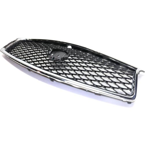 INFINITI Q50 GRILLE CHR/GRAY-BLK (W/CAMERA) OEM#623104HB0B 2014-2017 PL#IN1200119
