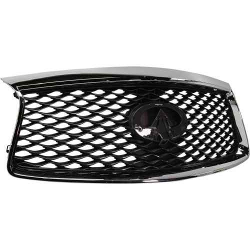 INFINITI QX60  GRILLE CHROME/GRAY (W/CAMERA) OEM#623109NC0B 2016-2019 PL#IN1200136