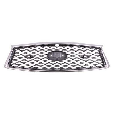 INFINITI Q50 HYBRID  GRILLE CHROME/BLACK (W/SENSOR)(W/CAMERA) OEM#623106HH0C 2018 PL#IN1200138