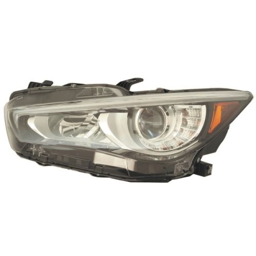 INFINITI Q50  HEAD LAMP ASSY LEFT (Driver Side) (WO/ADAPTIVE) OEM#260606HH7A 2018-2024 PL#IN2502179