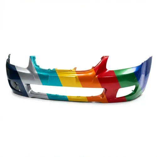 KIA SPECTRA SEDAN (New Style/W/ 2.0L) FRONT BUMPER COVER PRIMED OEM#865112F501 2007-2009 PL#KI1000134