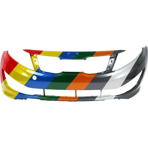 KIA OPTIMA FRONT BUMPER COVER PRIMED (SX MDL)(W/TOW HOLE)(KOREA) **CAPA** OEM#865112T202 2011-2013 PL#KI1000156C