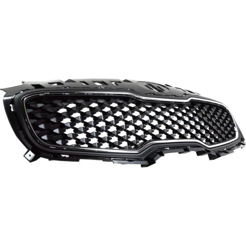 KIA SPORTAGE GRILLE ASSEMBLY MAT-BLK (W/CHR FRAME)(FWD) OEM#86350D9000 2017-2019 PL#KI1200194
