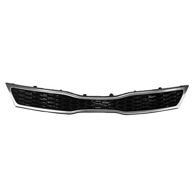KIA RIO5 HATCHBACK  GRILLE BLACK (W/CHROME MLDG) OEM#863501W710 2016-2017 PL#KI1200197