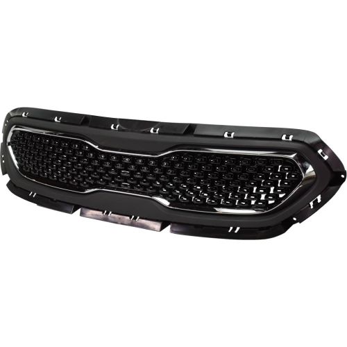 KIA NIRO  GRILLE CHROME FRAME/BLACK INNER (LX/FE/EX/S TOURING) OEM#86350G5000 2017-2019 PL#KI1200200