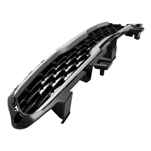 KIA FORTE SEDAN  GRILLE BLACK W/SILVER MLDG (FE/LXS)**CAPA** OEM#86350M6000 2019-2021 PL#KI1200204C