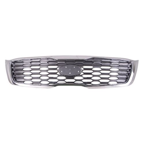 KIA SORENTO  GRILLE CHROME/PTD-BLACK (EX/S) **CAPA** OEM#86380C6510 2019-2020 PL#KI1200206C