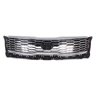 KIA TELLURIDE  GRILLE BLACK W/CHROME MLDG (EX/S) OEM#86350S9100 2020-2021 PL#KI1200209