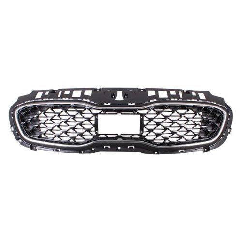 KIA SPORTAGE  GRILLE CHROME/BLACK (W/RADAR CRUISE) **CAPA** OEM#86380D9LA0 2020-2022 PL#KI1200218C