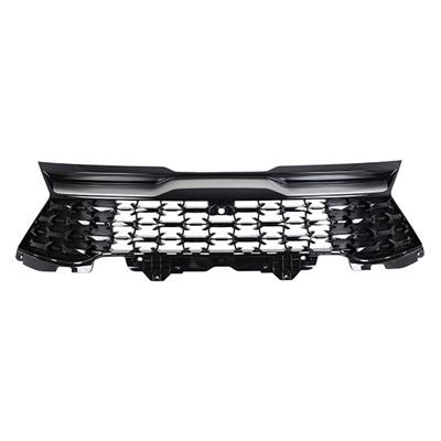KIA SPORTAGE GRILLE PTD-BLACK W/SILVER MLDG (W/CAMERA)(X-PRO PRESTIGE)(WO/HYBRID) OEM#863A0DWEA0 2023-2024 PL#KI1200264