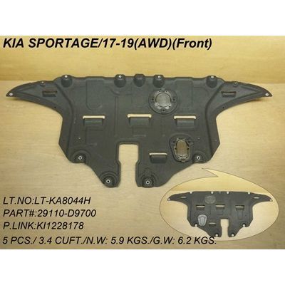 KIA SPORTAGE FRONT SPLASH SHIELD AWD (ENG UNDER CVR) **CAPA** OEM#29110D9700 2017-2019 PL#KI1228178C
