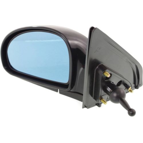 KIA SPECTRA5 HATCHBACK  DOOR MIRROR LEFT (Driver Side) MANUAL REMOTE (PTM)(EXC EX/SX MDL)(06:TO 7-1-06) OEM#876102F051 2005-2009 PL#KI1320125