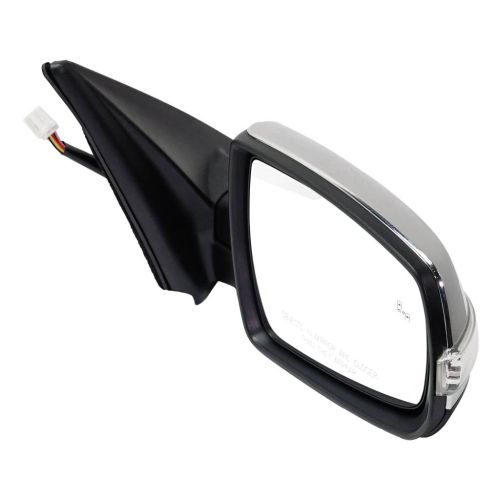 KIA SORENTO  DOOR MIRROR LEFT (Driver Side) PWR/HTD/SIGNAL/MEMORY (W/BSD)(PWR-FOLD)(CHROME CVR) OEM#876101U720 2014-2015 PL#KI1320212