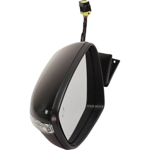 KIA FORTE SEDAN DOOR MIRROR LEFT (Driver Side) PWR/HTD/SIGNAL/PUDDL (W/BSD)(PWR-FOLD) OEM#87610B0040 2017-2018 PL#KI1320215