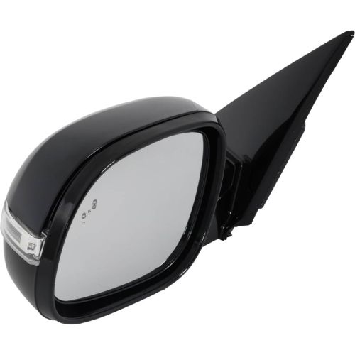 KIA SOUL  DOOR MIRROR LEFT (Driver Side) PWR/HTD/SIGNAL/P-FOLD/BSD (GLOSS BASE) OEM#87610B2440 2017-2019 PL#KI1320216