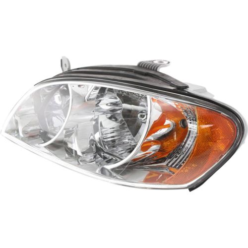 KIA SPECTRA (Old Style/W/ 1.8L)  HEAD LAMP ASSY LEFT (Driver Side) (4DR SD) OEM#0K2NB51040B 2002-2004 PL#KI2502111
