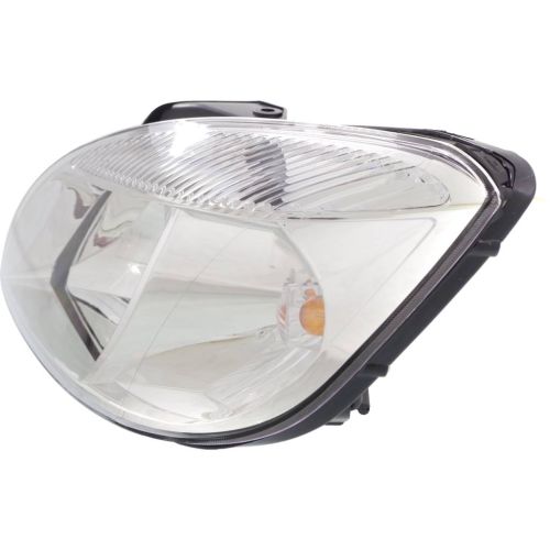 KIA RIO5 HATCHBACK HEAD LAMP ASSEMBLY LEFT (Driver Side) (CHROME BEZEL)**CAPA** OEM#921011G011 2009-2011 PL#KI2502142C