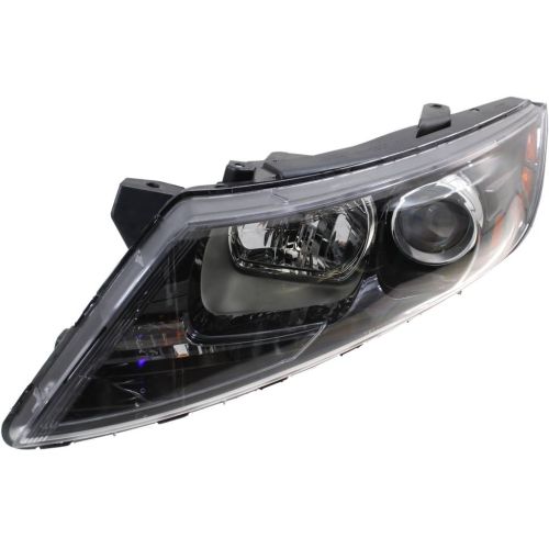 KIA OPTIMA  HEAD LAMP ASSY LEFT (Driver Side) (HALOGEN)(TO 12/6/10) OEM#921012T100 2011 PL#KI2502146