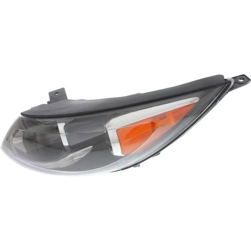 KIA SPORTAGE HEAD LAMP ASSY LEFT (Driver Side) (HALOGEN)(W/ LED) OEM#921013W150 2011-2012 PL#KI2502149