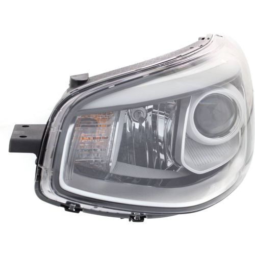 KIA SOUL HEAD LAMP ASSEMBLY LEFT (Driver Side) (HALOGEN)(W/ PROJECTOR) **CAPA** OEM#92101B2050 2014-2016 PL#KI2502168C