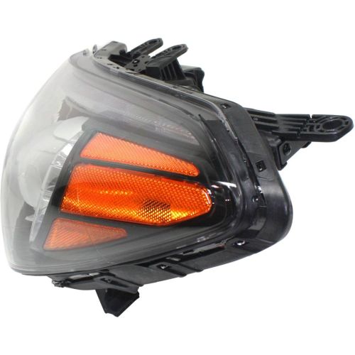 KIA FORTE SEDAN HEAD LAMP ASSEMBLY LEFT (Driver Side) (HALOGEN)(W/ LED)(TO 10-17-14) **CAPA** OEM#92101A7210 2014-2015 PL#KI2502171C