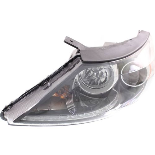 KIA SPORTAGE HEAD LAMP ASSEMBLY LEFT (Driver Side) (HALOGEN)(W/ LED) **CAPA** OEM#921013W720 2013-2016 PL#KI2502184C