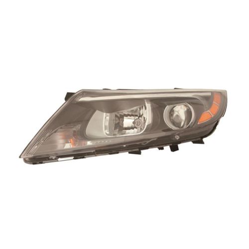 KIA OPTIMA HYBRID HEAD LAMP ASSY LEFT (Driver Side) (HALOGEN)(WO/LED POSITION LAMP) **CAPA** OEM#921014U600 2014-2016 PL#KI2502189C