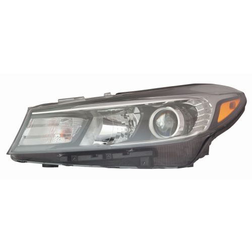 KIA FORTE5 HATCHBACK  HEAD LAMP ASSY LEFT (Driver Side) (HALOGEN)(W/LED POSITION LAMP) OEM#92101B0710 2017-2018 PL#KI2502207